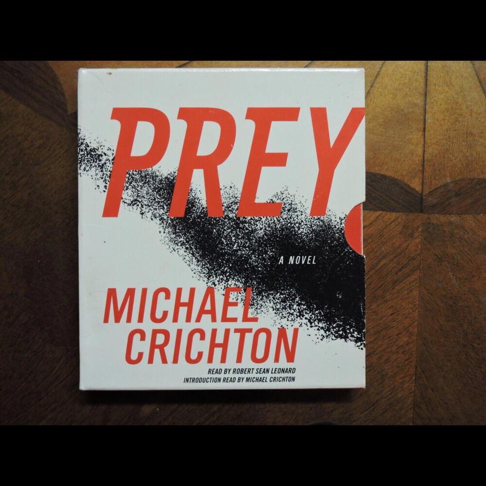 Prey by Michael Crichton (2002, Compact Disc)